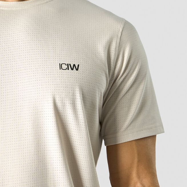 ICANIWILL Stride T-shirt DriRelease, Light Grey
