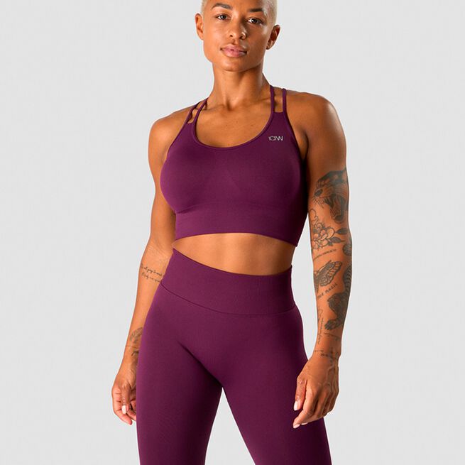 Define Seamless Sports Bra, Purple