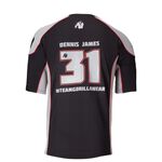 Athlete T-Shirt 2.0 Dennis James, Black/Grey, M 