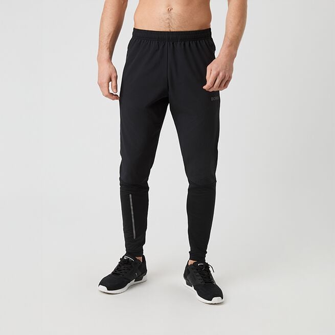 Running Pants Bukser Svart