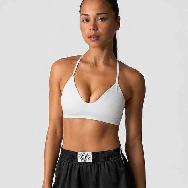 Smooth Seamless Sports-BH Hvit