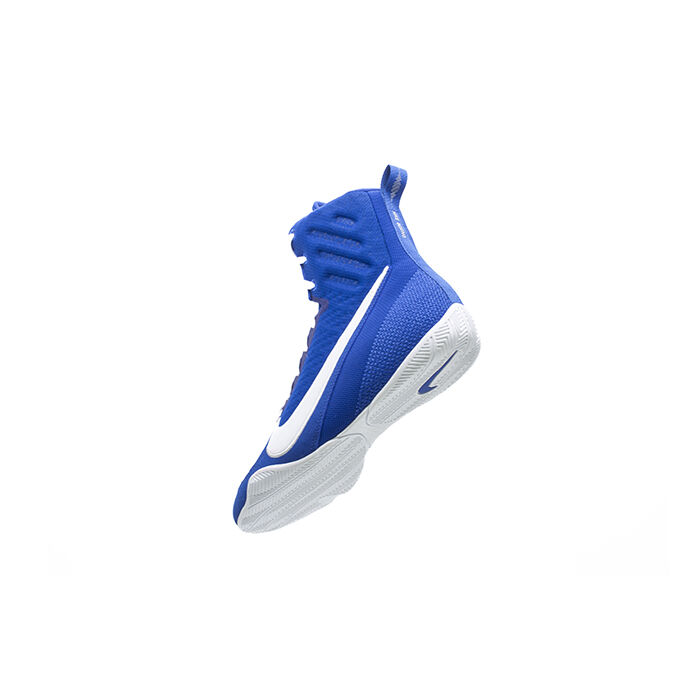 Nike Machomai 3 Boksesko Bl&aring; Hvit