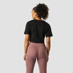 ICANIWILL Stance Cropped T-shirt, Black