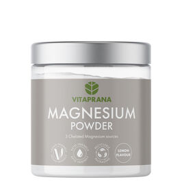 Vitaprana Magnesium Powder, 210g, Lemon  Magnesiumpulver 210 g Lemon
