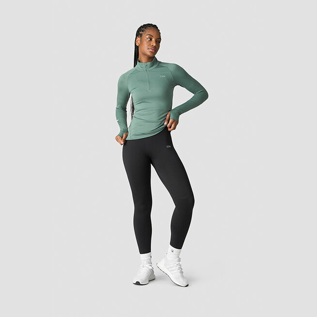 Everyday Treningsgenser Zip Grønn