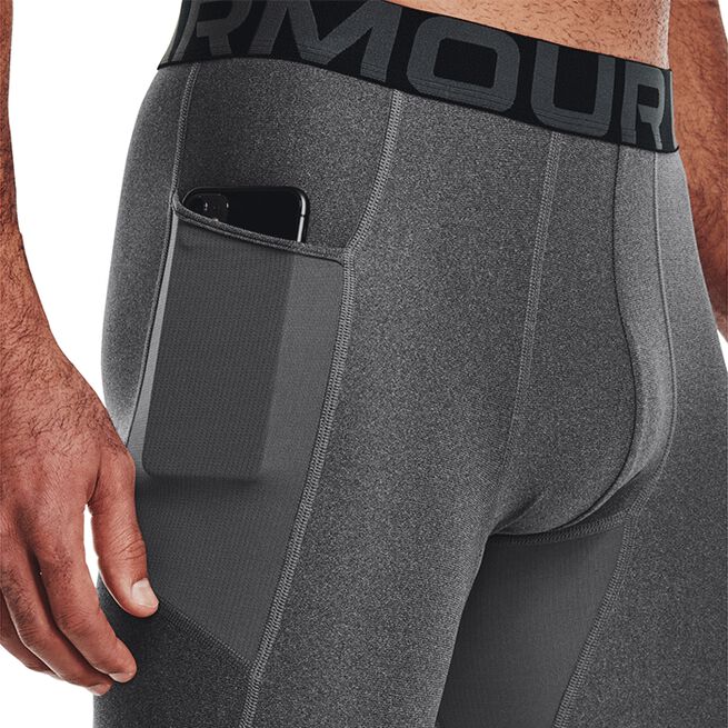 UA HG Armour Leggings, Carbon Heather