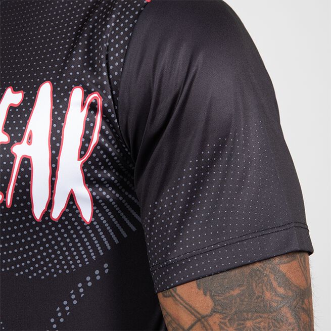 Clayton T-skjorte Svart Rød