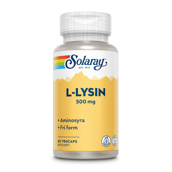L-Lysin Aminosyrer 60 kapsler