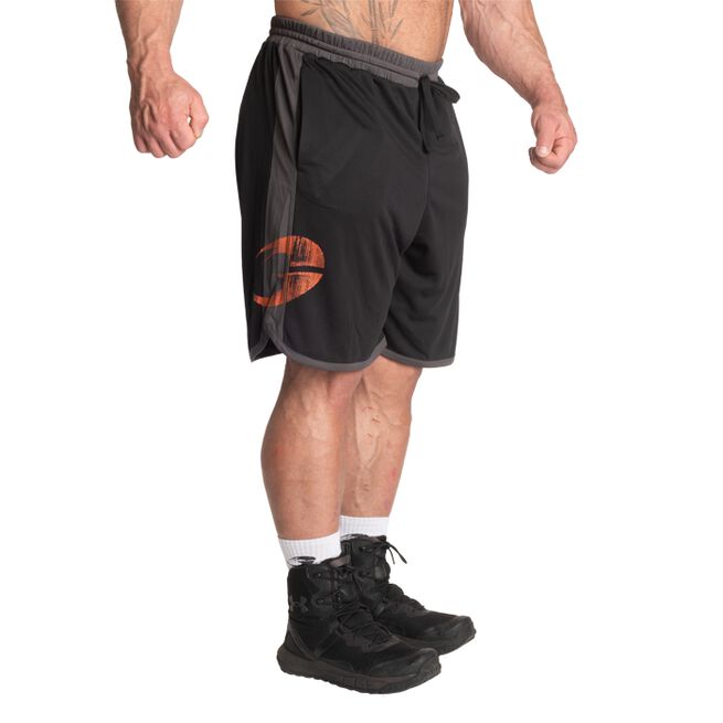 Gasp Mesh Shorts Svart Grå