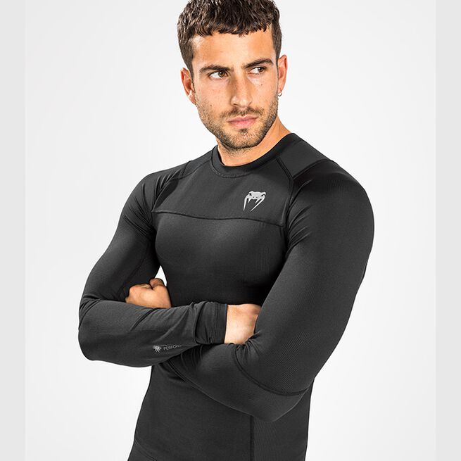 G-Fit Air Rashguard Langermet Svart