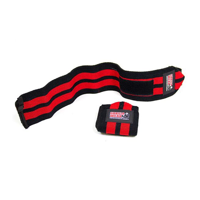 Wrist Wraps Pro Svart/Rød