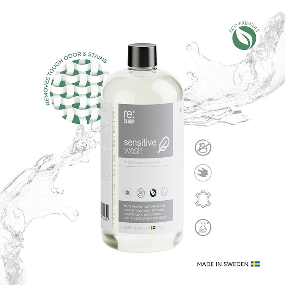 re:CLAIM Sensitive Wash Vaskemiddel 750 ml, bilde 4 av 5