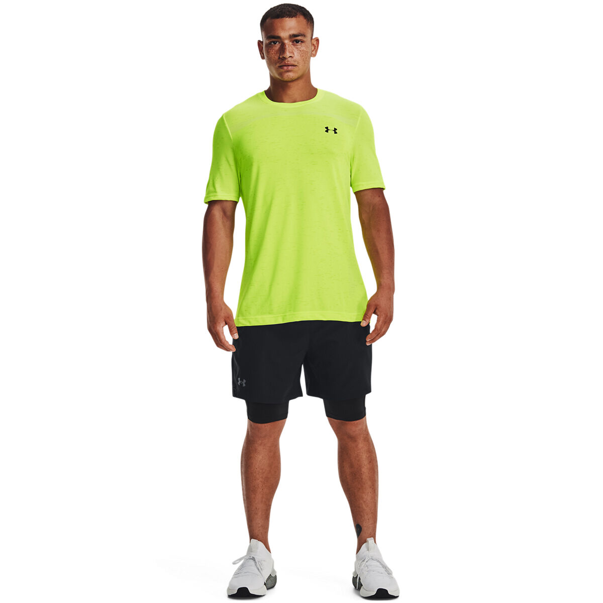 Vanish Woven 2-i-1 Shorts Svart