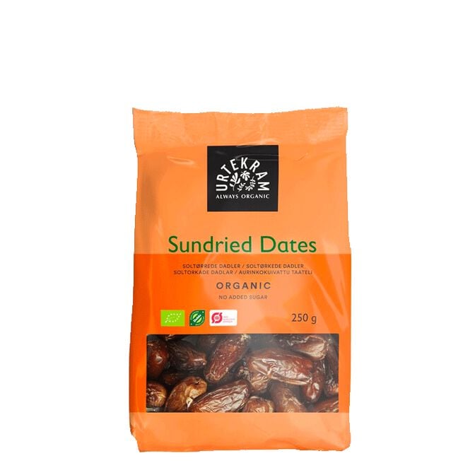 Soltørket Dadlar 250 g