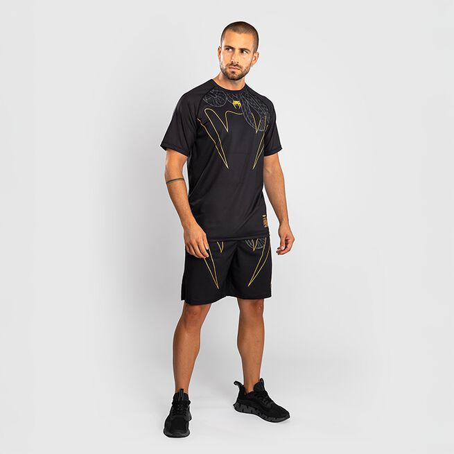 Serpenti Dry Tech T-skjorte Svart Sølv Gull