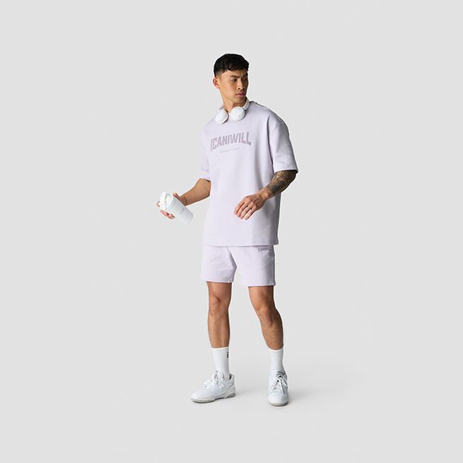 Revive T-skjorte Print Lilla