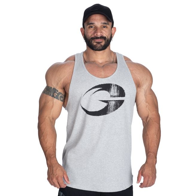 Gasp Rib Essential T-Back Grå