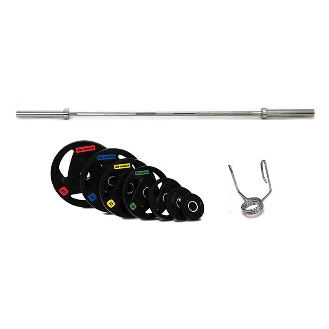 Vektstangset 50mm, 140 kg