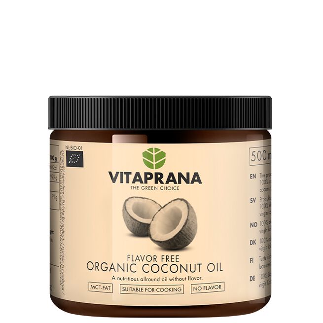Vitaprana Flavor Free Organic Coconut Oil 