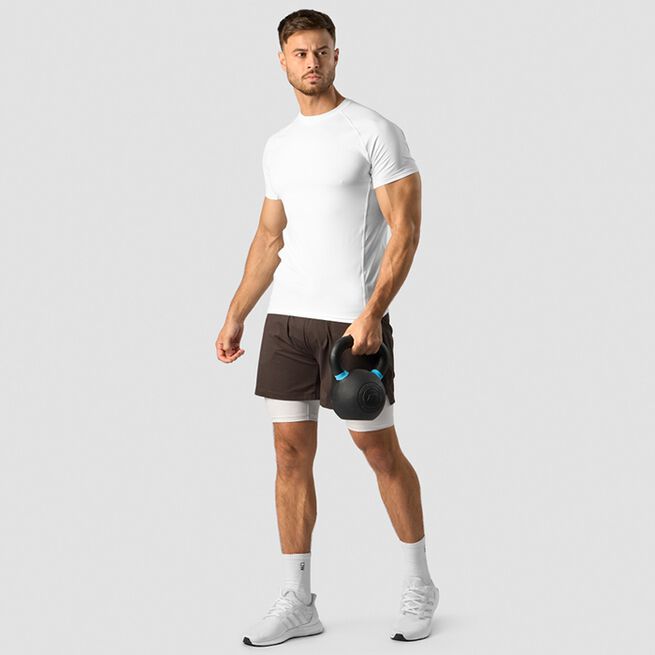 Stride Muscle Fit T-shirt Men, White