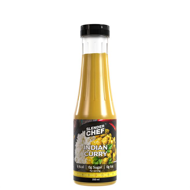 Slender Chef Lavkalorisaus 350 ml Indian Curry