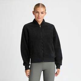 Bounce Pile Jacket, Black, L  Bounce Pilejakke Svart