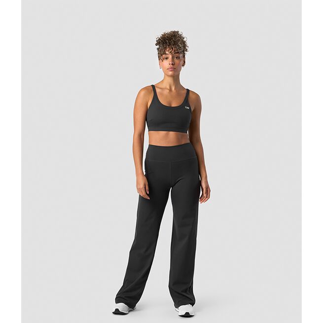 Nimble Straight Leg Pants, Dark Grey