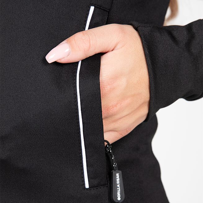 Rochelle Track Jacket, Black