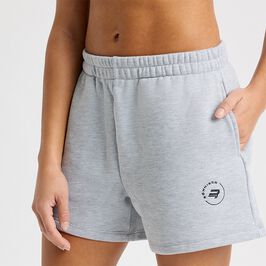 Soft Sweatshorts, Grey Melange, XS  Sweatshorts Grå