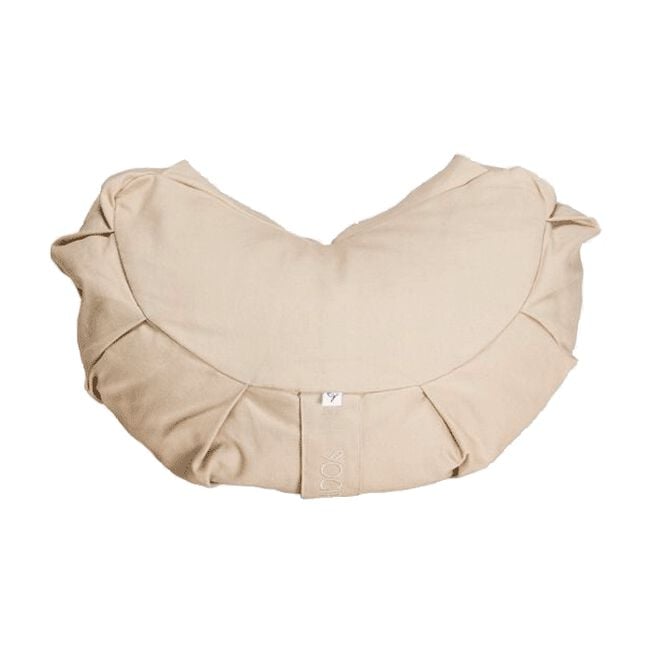 Meditasjonspute Crescent Beige