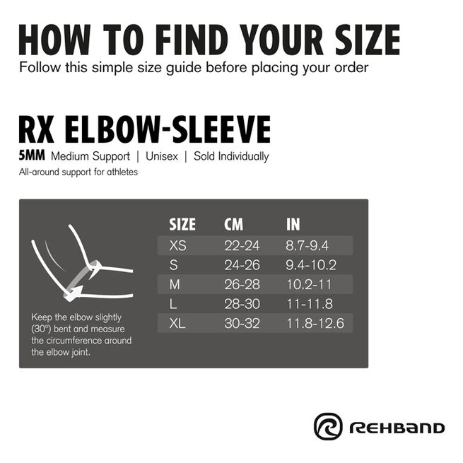 RX Albuesleeve 5mm Svart