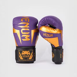 Venum Elite Boxing Gloves Dark Purple, 10oz  Elite Boksehansker Lila