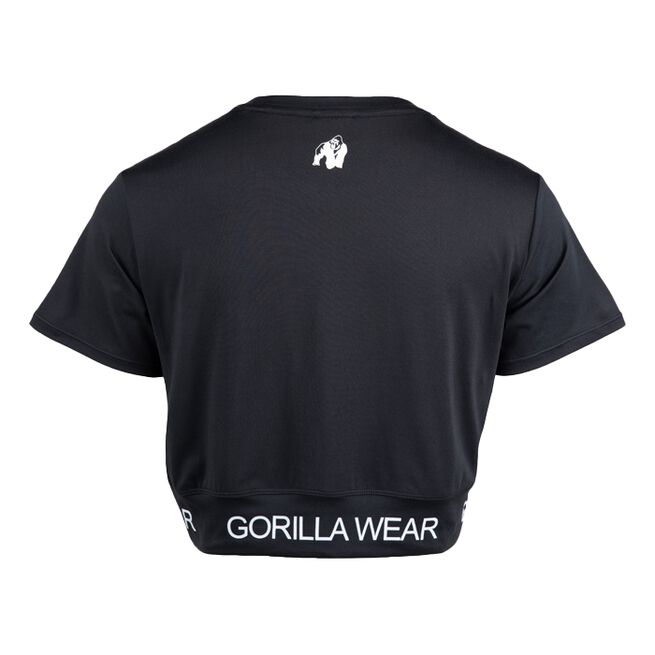 Gorilla Wear Colby Cropped T-Shirt, Black