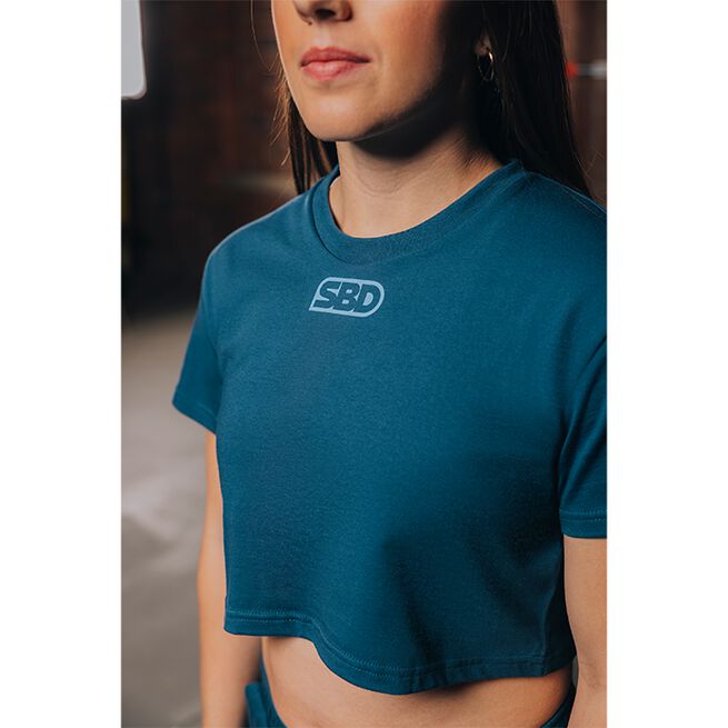 SBD Reflect Crop Top Dame Turkis