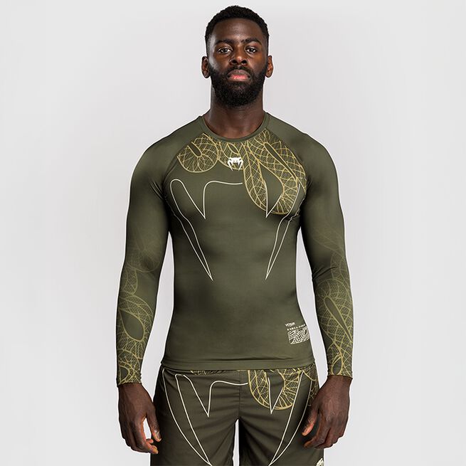Serpenti Rashguard Lang Erme Khaki Bronse Ivory