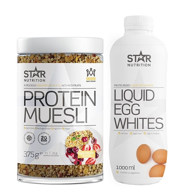 Flytende Eggehvite & Protein Muesli