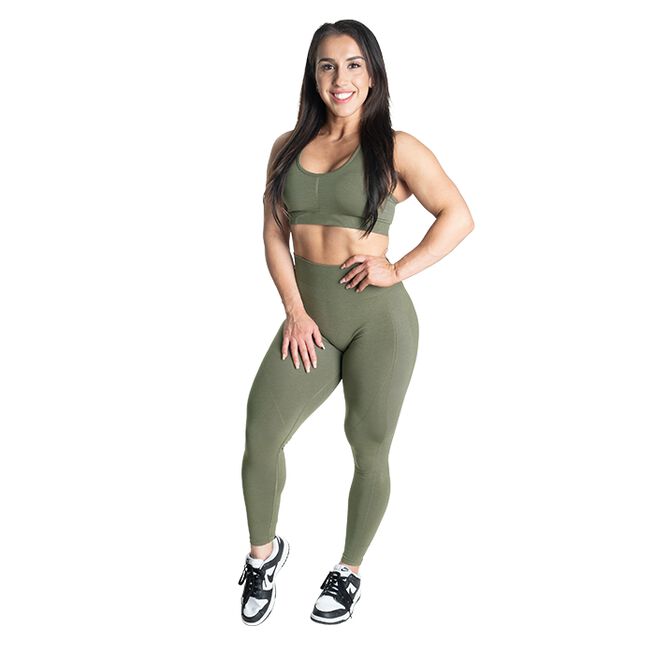 Scrunch Leggings, Washed Green
