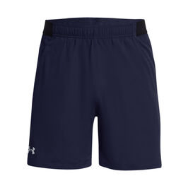 UA Vanish Woven 6in Shorts, Midnight Navy, L  UA Vanish Woven 6in Shorts, Midnight Navy