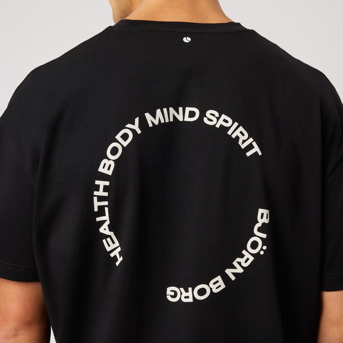 Borg Gym Oversized T-skjorte Svart