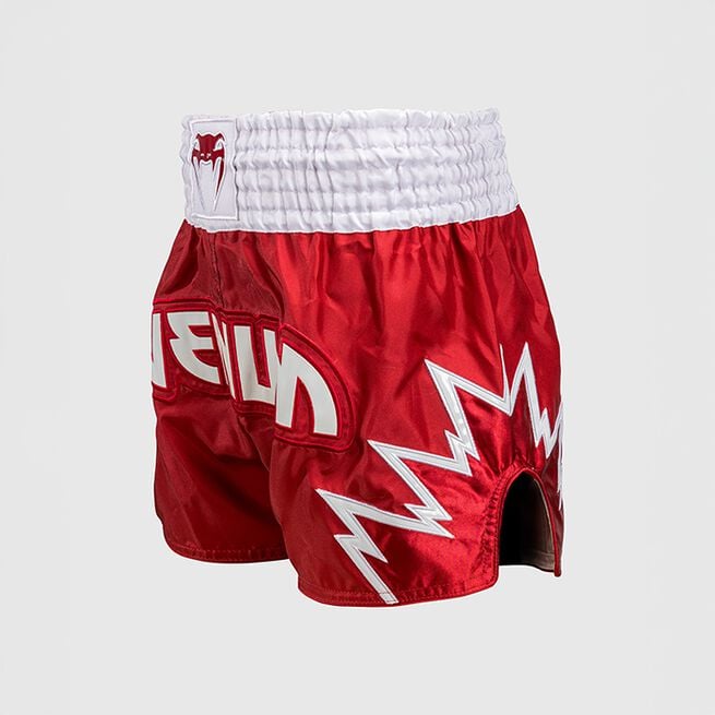 Venum Inferno Muay Thai Shorts Red/White