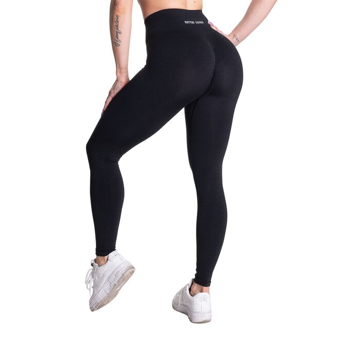 Scrunch Leggings, Black