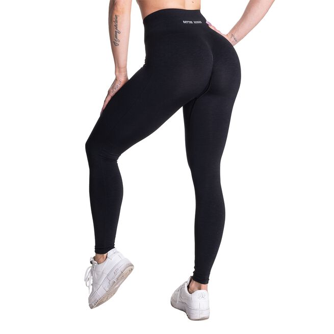 Better Bodies Scrunch Leggings, Black