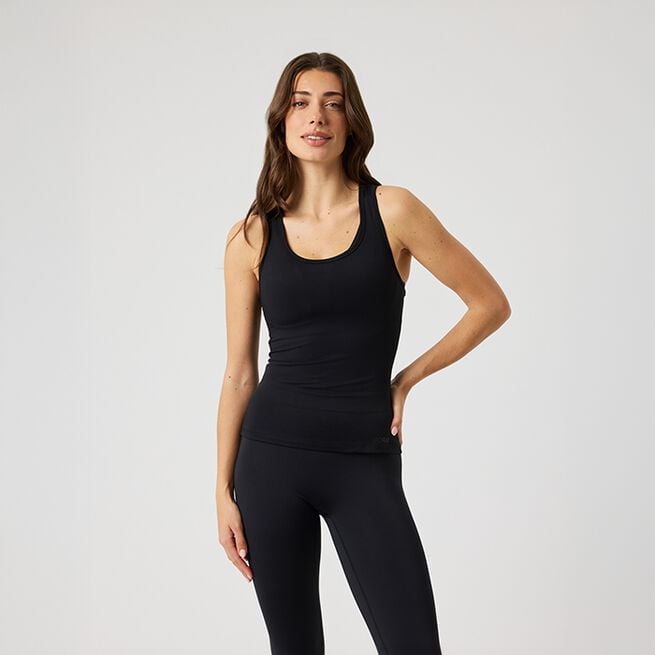 Borg Soft Racerback Linne Svart