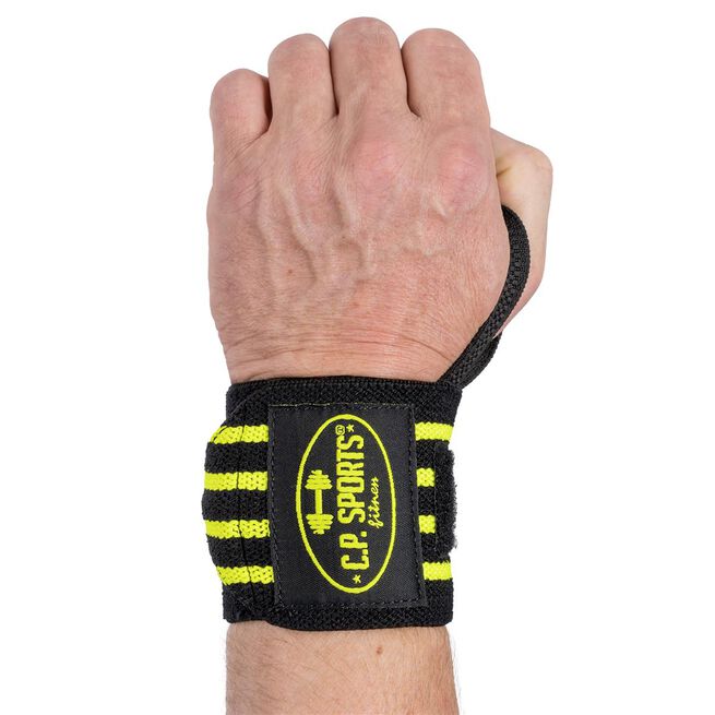 Håndleddslindringer 30 cm Svartgul