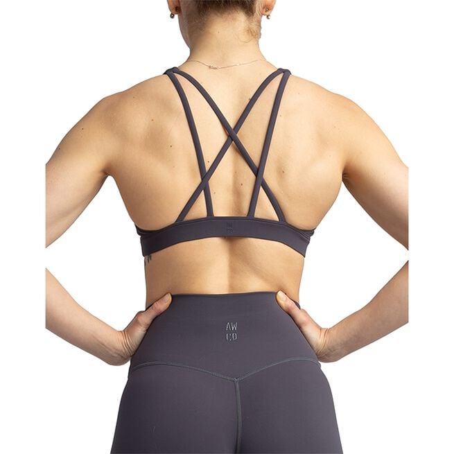 AWCO Core Sports Bra 2.0, Smoke Grey