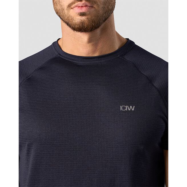 Training Mesh T-skjorte Marineblå