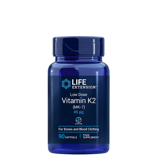 Vitamin K2, 90 softgels Life Extension
