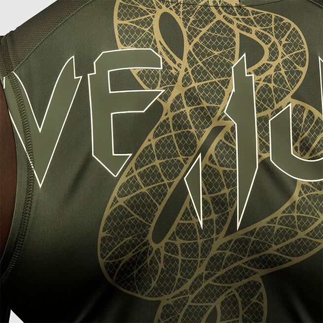 Serpenti Rashguard Ermeløs Khaki Bronse Ivory
