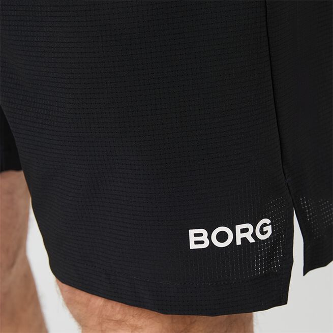 Zip Shorts Svart