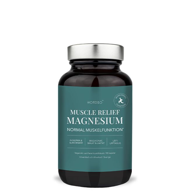 Muscle Relief Magnesium 90 kapsler